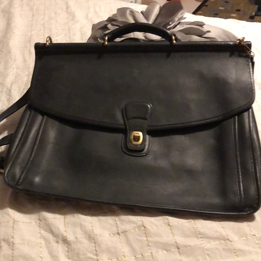 Vintage coach brief case